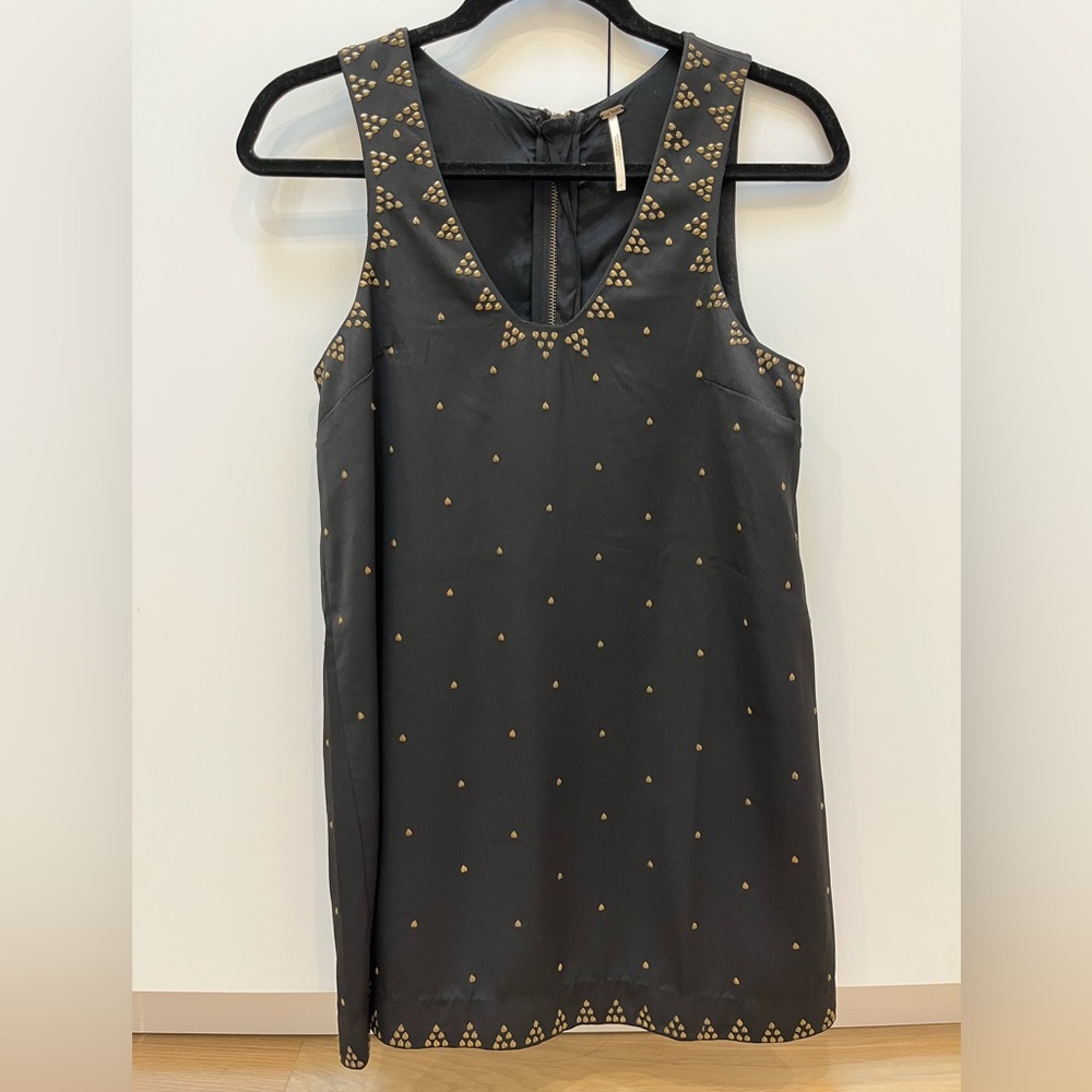 Free People | Minidress with Beading | Size 0